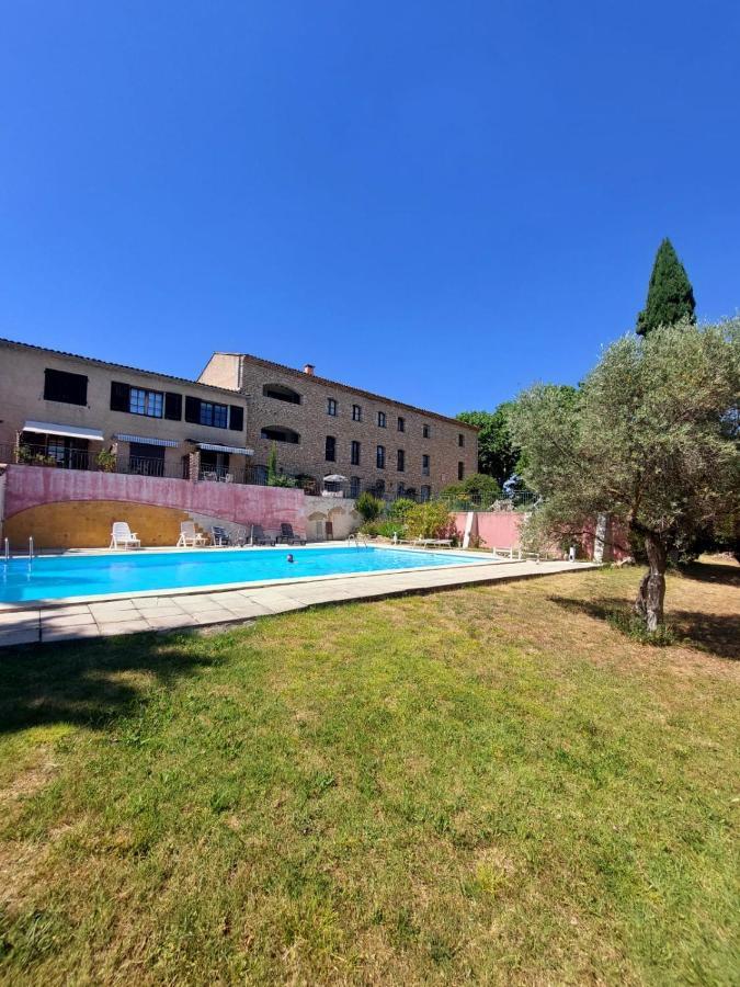 Résidence Luberon: Vue Panoramique et Piscine près du Colorado Provençal Viens Exterior photo