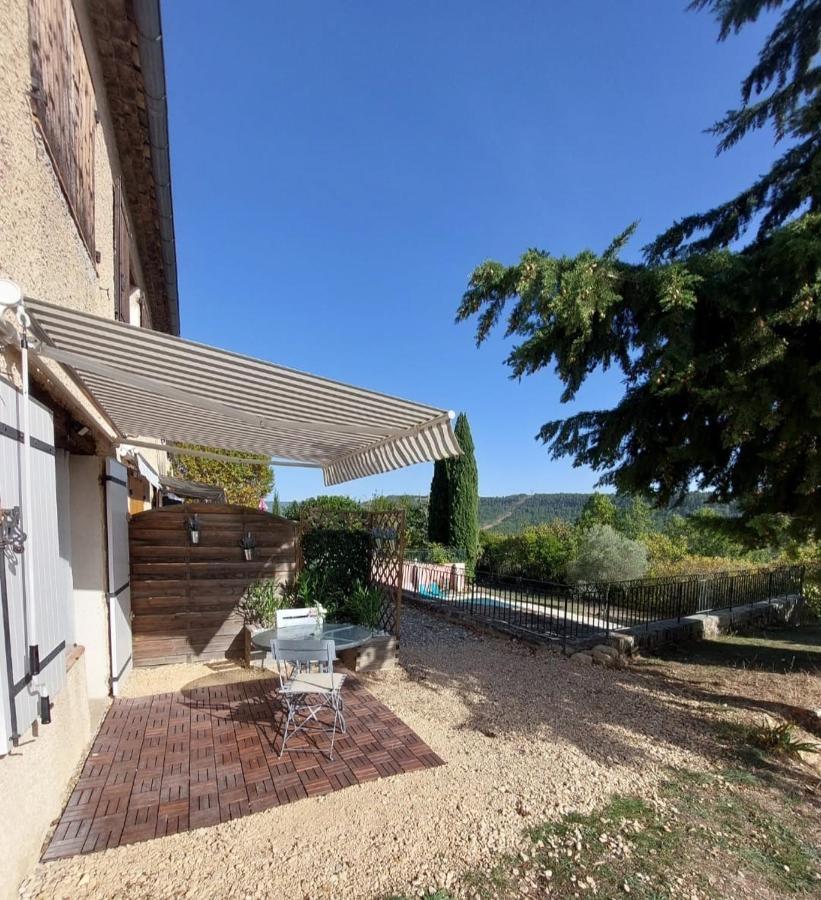 Résidence Luberon: Vue Panoramique et Piscine près du Colorado Provençal Viens Exterior photo