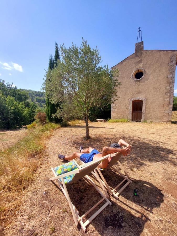 Résidence Luberon: Vue Panoramique et Piscine près du Colorado Provençal Viens Exterior photo